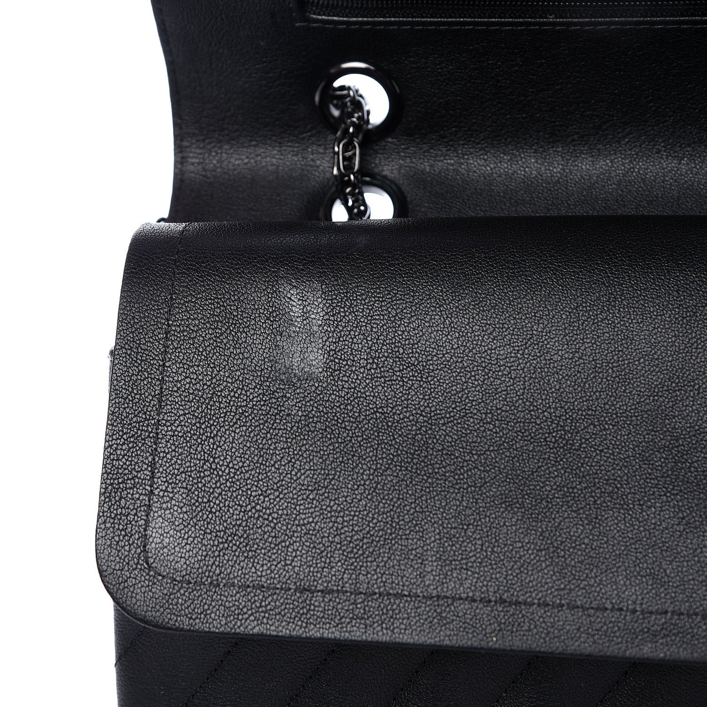 Sheepskin Chevron Quilted 2.55 Reissue 227 Flap So Black