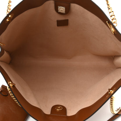 Gucci Calfskin Large Rajah Chain Tote Cuir 6 of 11