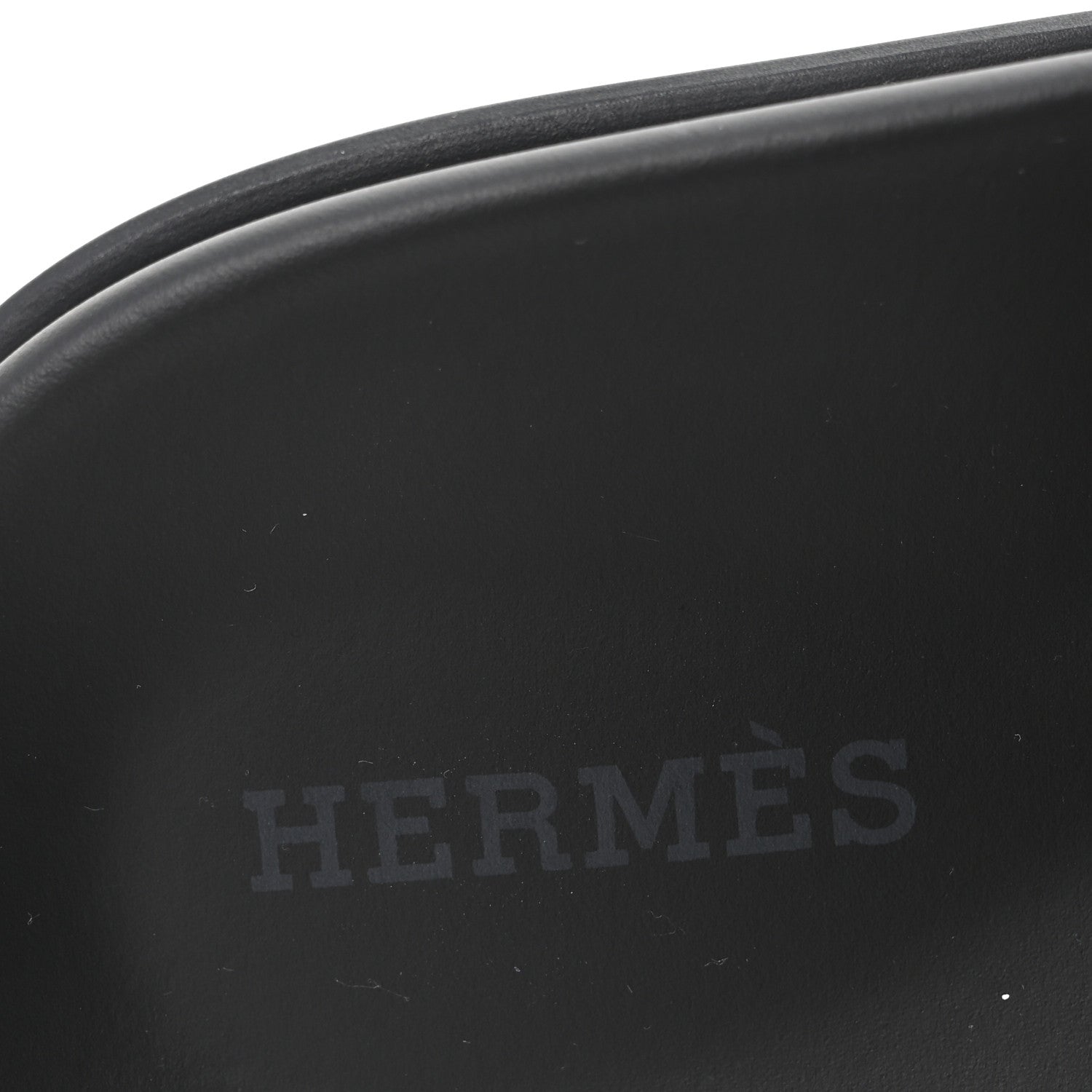 Hermes Metallic Nappa Extra Sandals 37 Black Gold 8 of 10