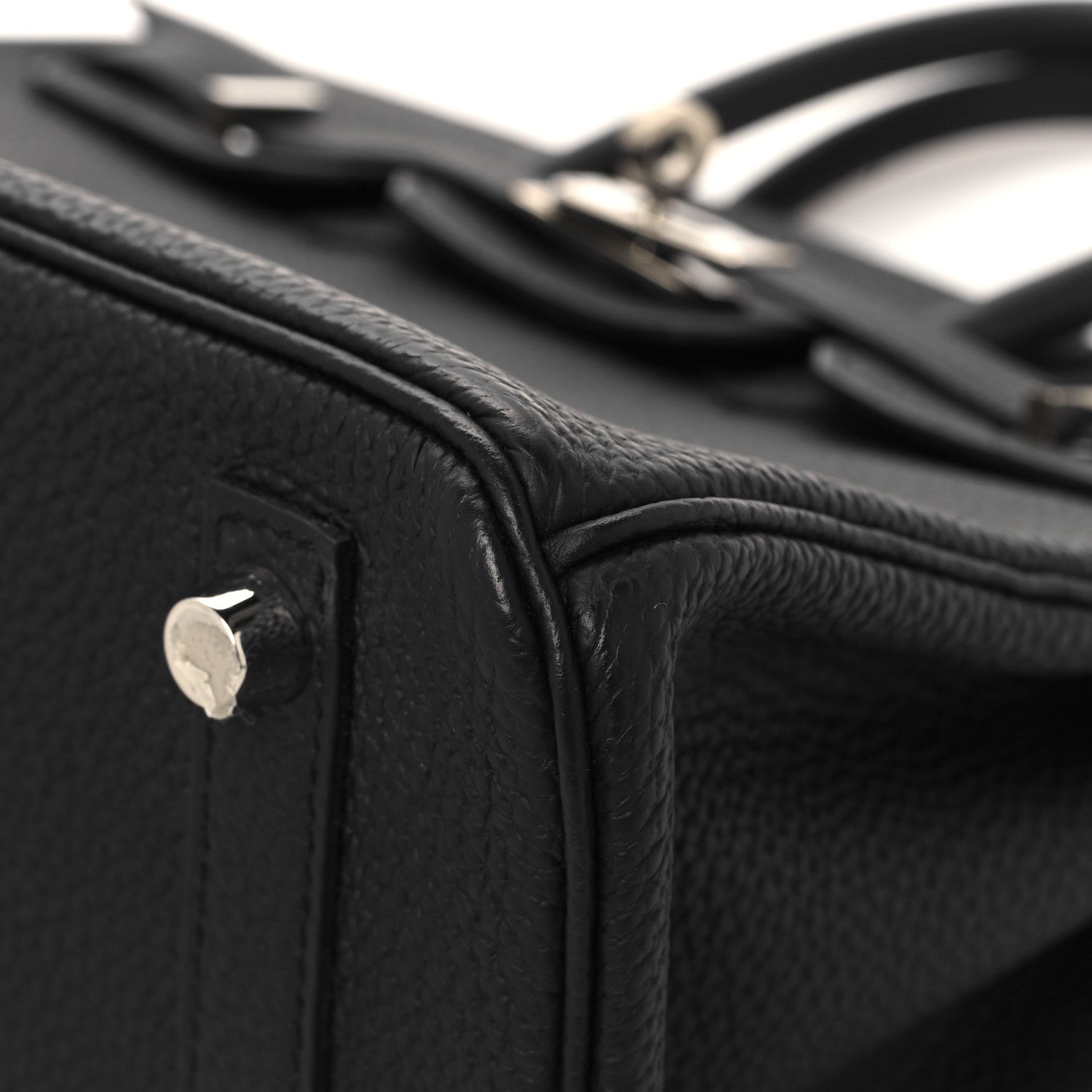 Hermes Togo Birkin 25 Black 12 of 14