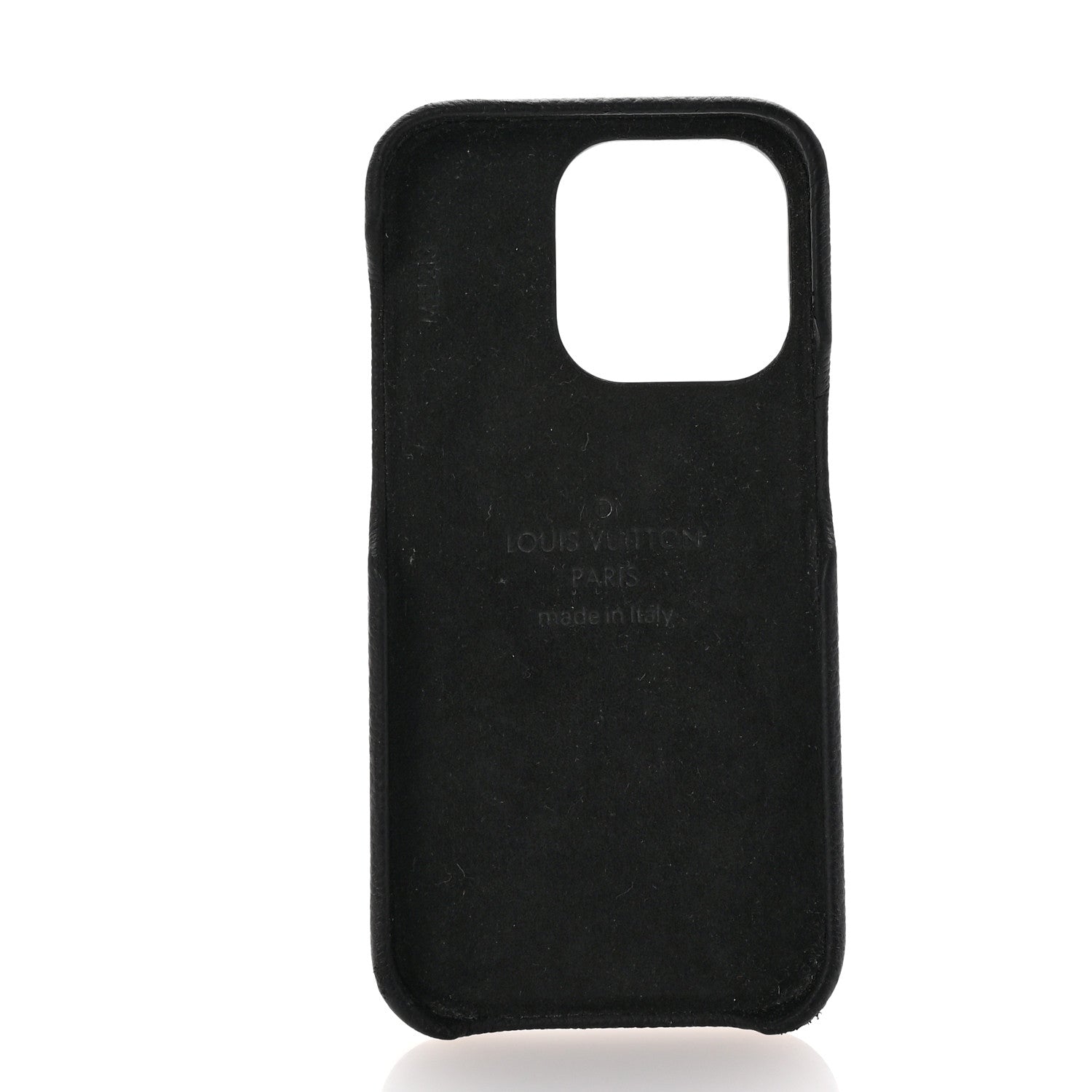 Louis Vuitton Reverse Monogram Pallas iPhone 14 Pro Bumper Black 5 of 7