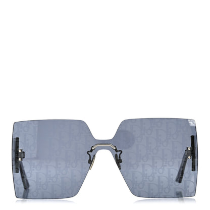 Christian Dior Acetate Oblique Diorclub M5U Mask Sunglasses Blue 2 of 8