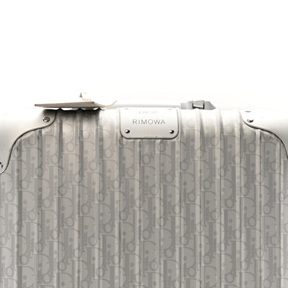 Christian Dior X RIMOWA Aluminum Gradient Cabin Luggage Silver 6 of 11