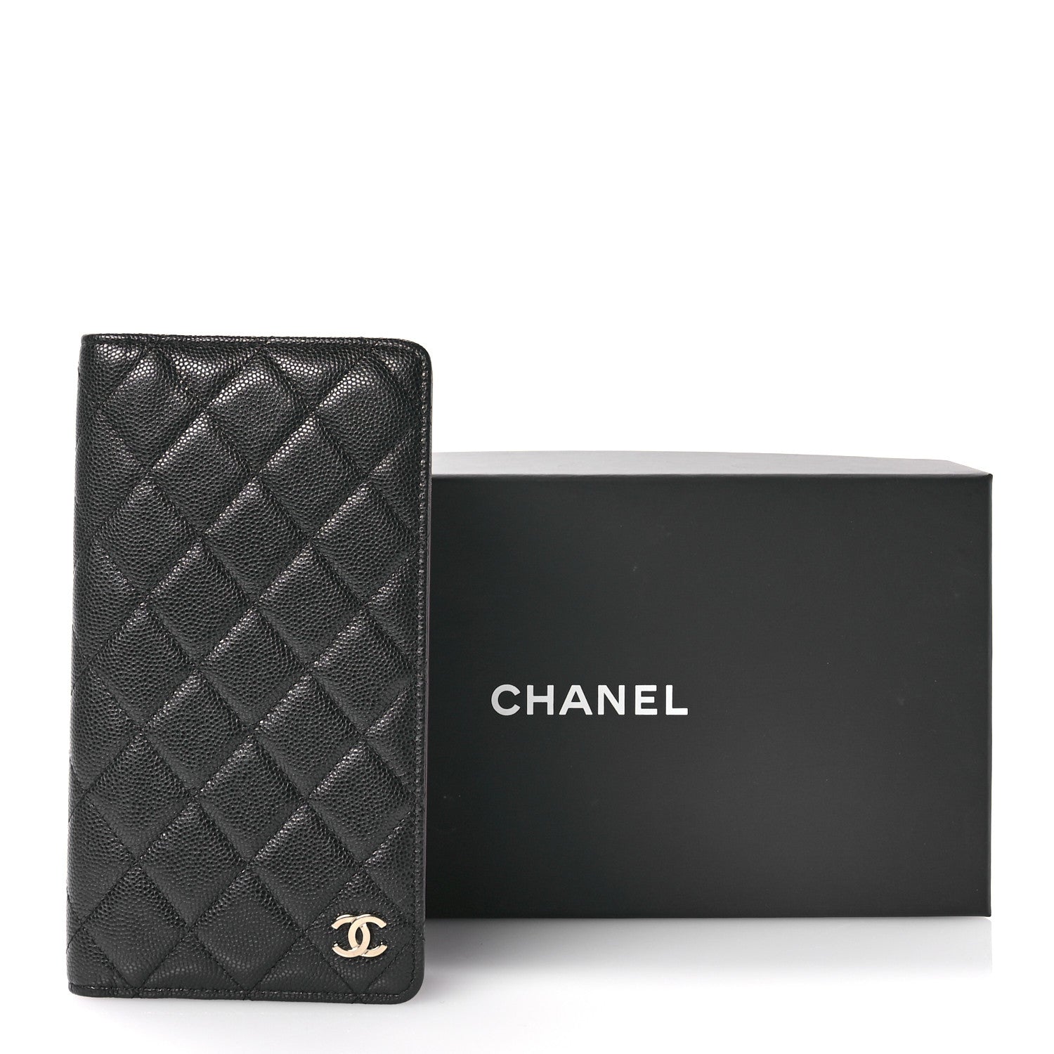 Chanel Caviar Quilted Medium Agenda Cover Black 8 of 8