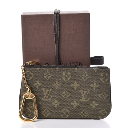 Louis Vuitton Mini Monogram Key Pouch Kaki 7 of 7