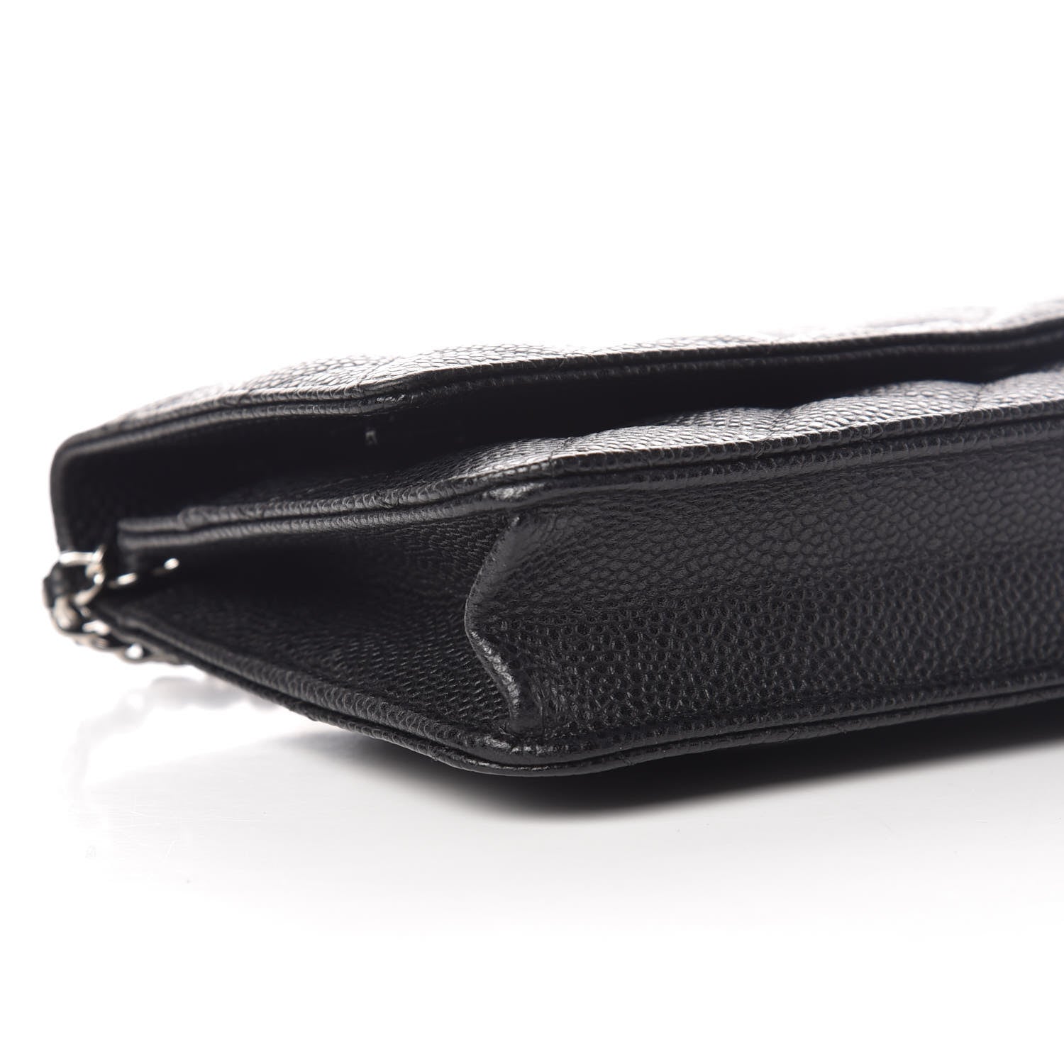 Chanel Caviar Quilted Wallet On Chain WOC Black 5 of 10