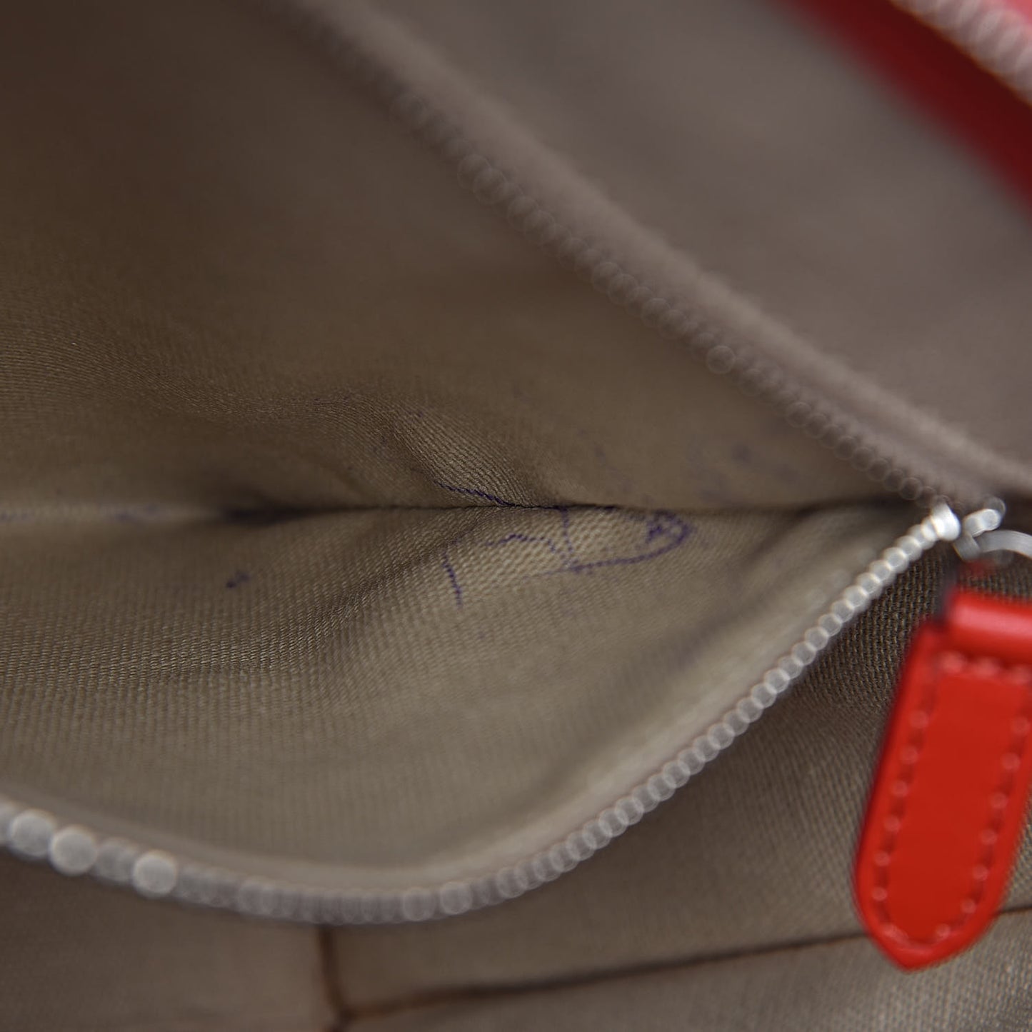 Smooth Calfskin Small Legend Satchel Red