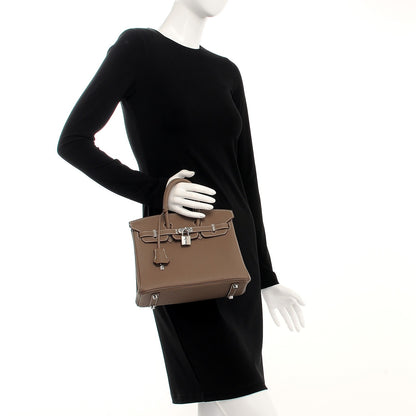 Hermes Togo Birkin 25 Etoupe 2 of 27