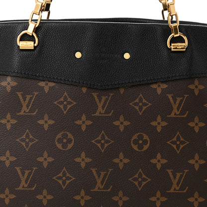 Louis Vuitton Monogram Pallas Shopper Black 8 of 12