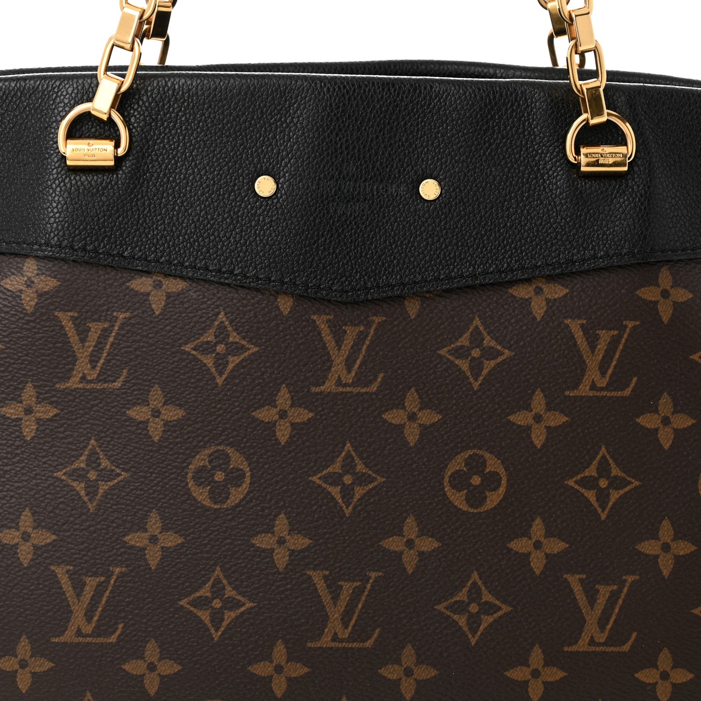 Monogram Pallas Shopper Black