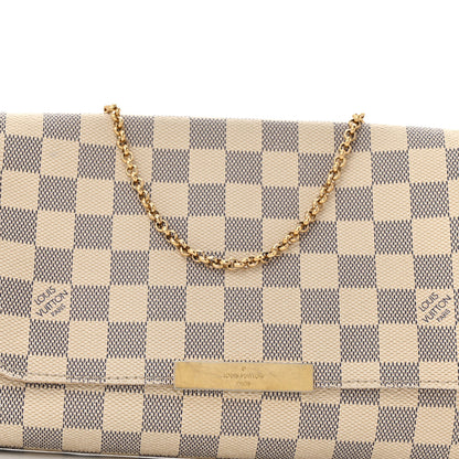 Louis Vuitton Damier Azur Favorite MM 5 of 7