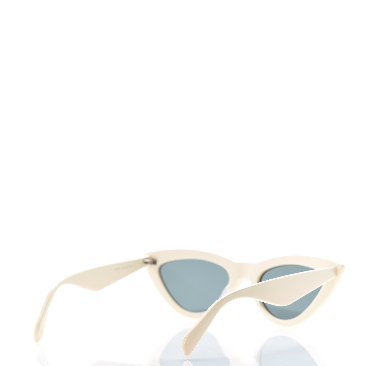 Celine Acetate Cat Eye Sunglasses CL40019I Ivory 4 of 7