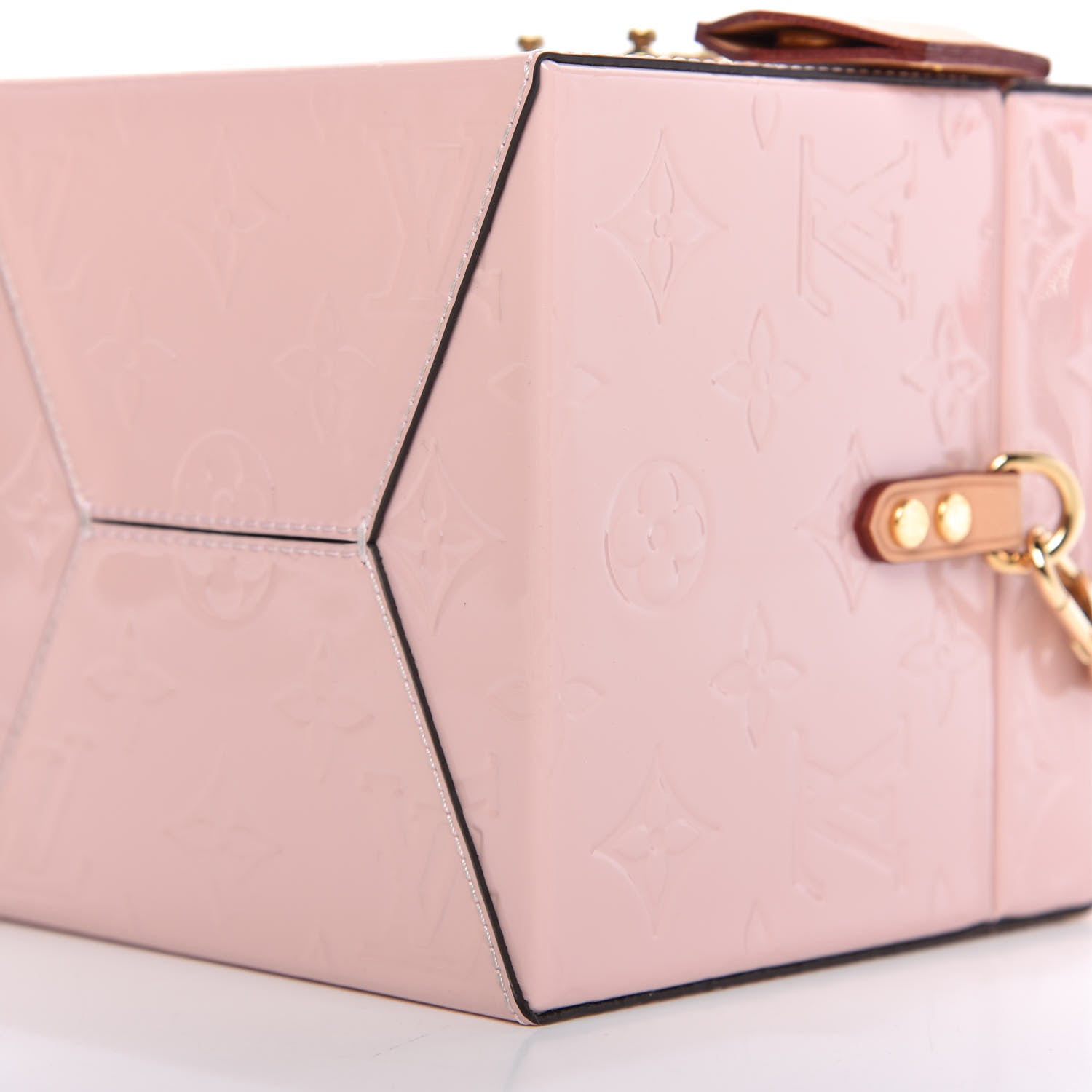 Louis Vuitton Vernis Bleecker Box Rose Ballerine 8 of 10