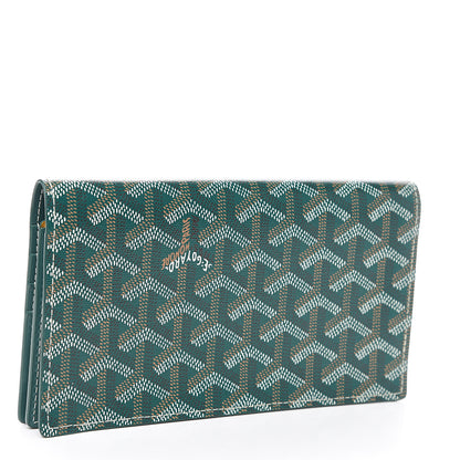 Goyard Goyardine Richelieu Wallet Green 2 of 5