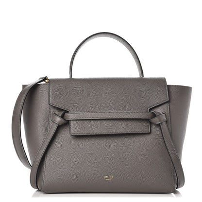 Celine Grained Calfskin Micro Belt Bag Grey 1 of 6