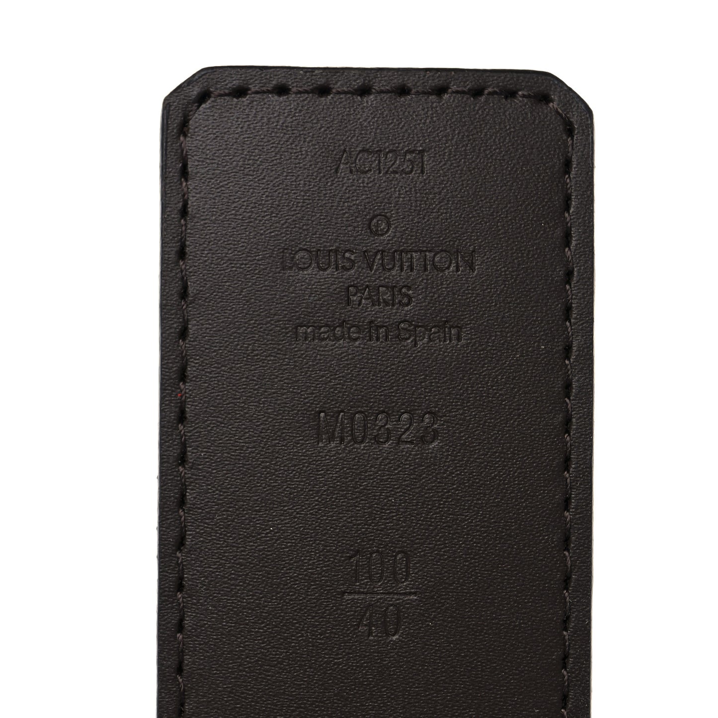 Monogram 40mm LV Initiales Belt 100 40