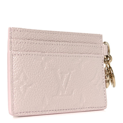 Louis Vuitton Empreinte Monogram LV Charms Card Holder Snowy Pearl 3 of 6