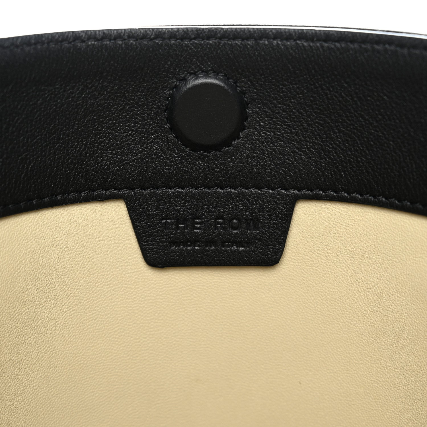 The Row Calfskin Everett Tote Black 6 of 8