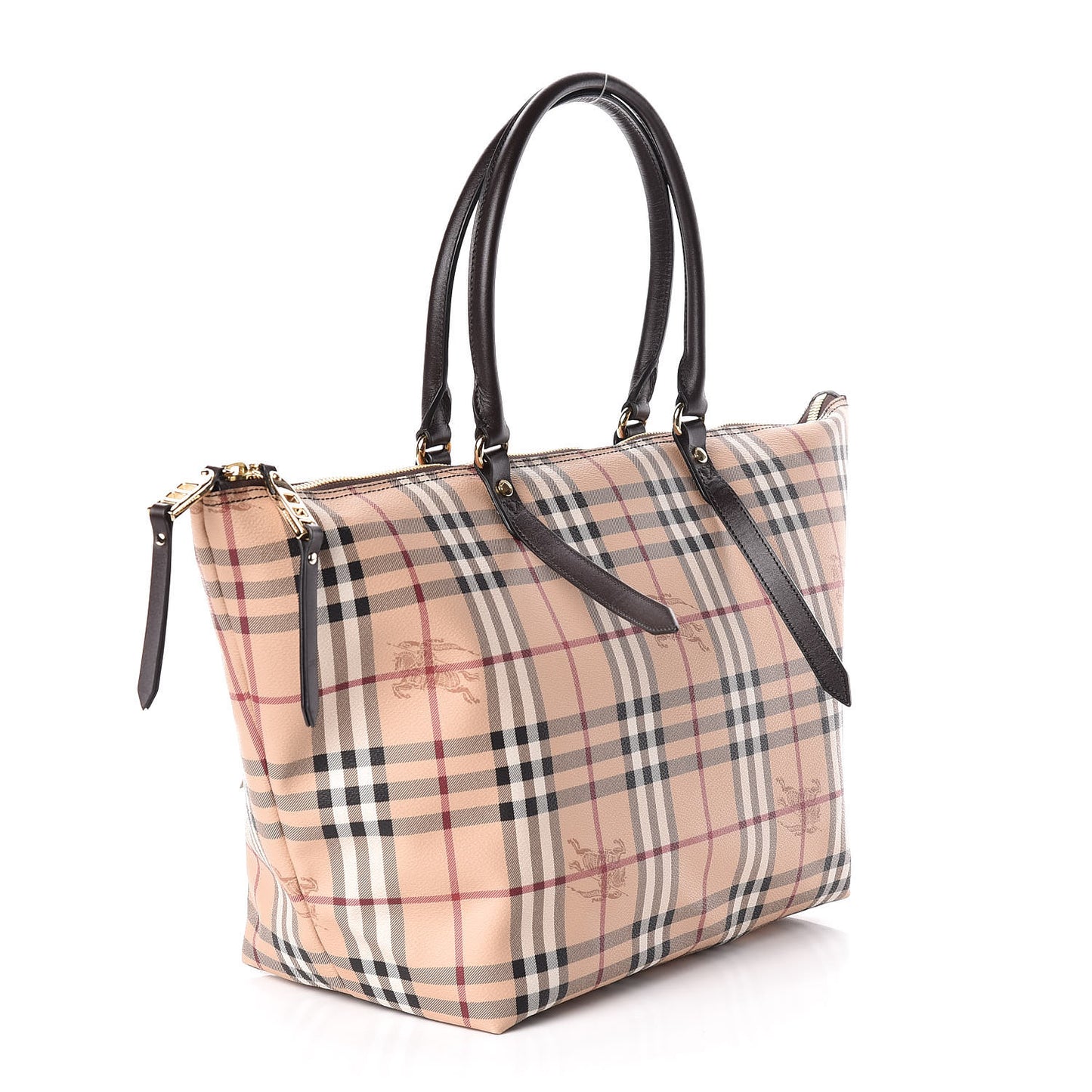 Haymarket Check Medium Salisbury Tote Chocolate