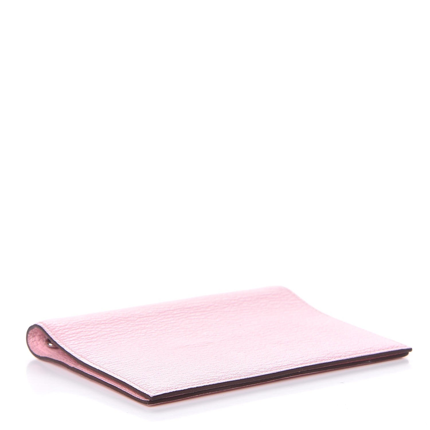 Hermes Chevre Mysore Globe Trotter Agenda PM Cover Rose Sakura 4 of 8