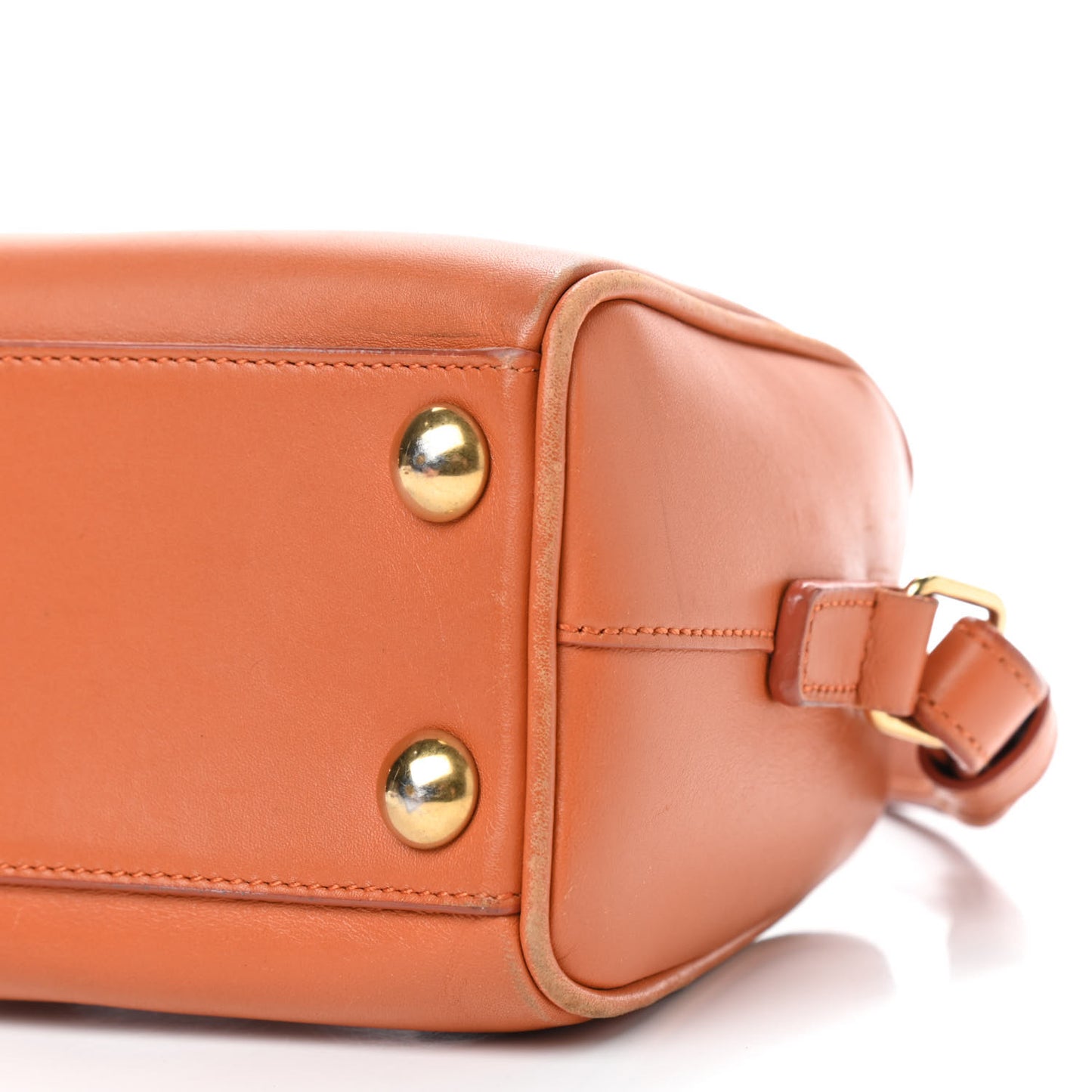Lambskin Classic Duffle Toy Orange