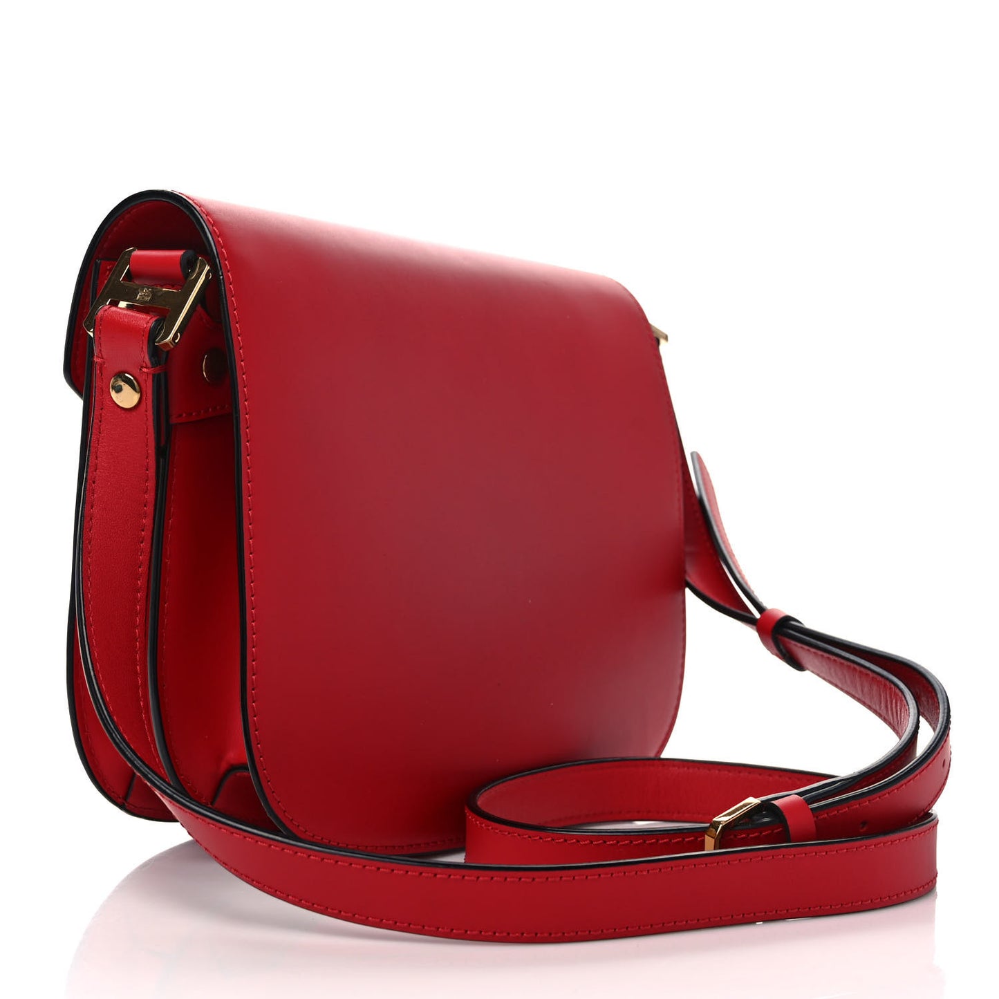 Calfskin Patricia Small Crossbody Bag Red