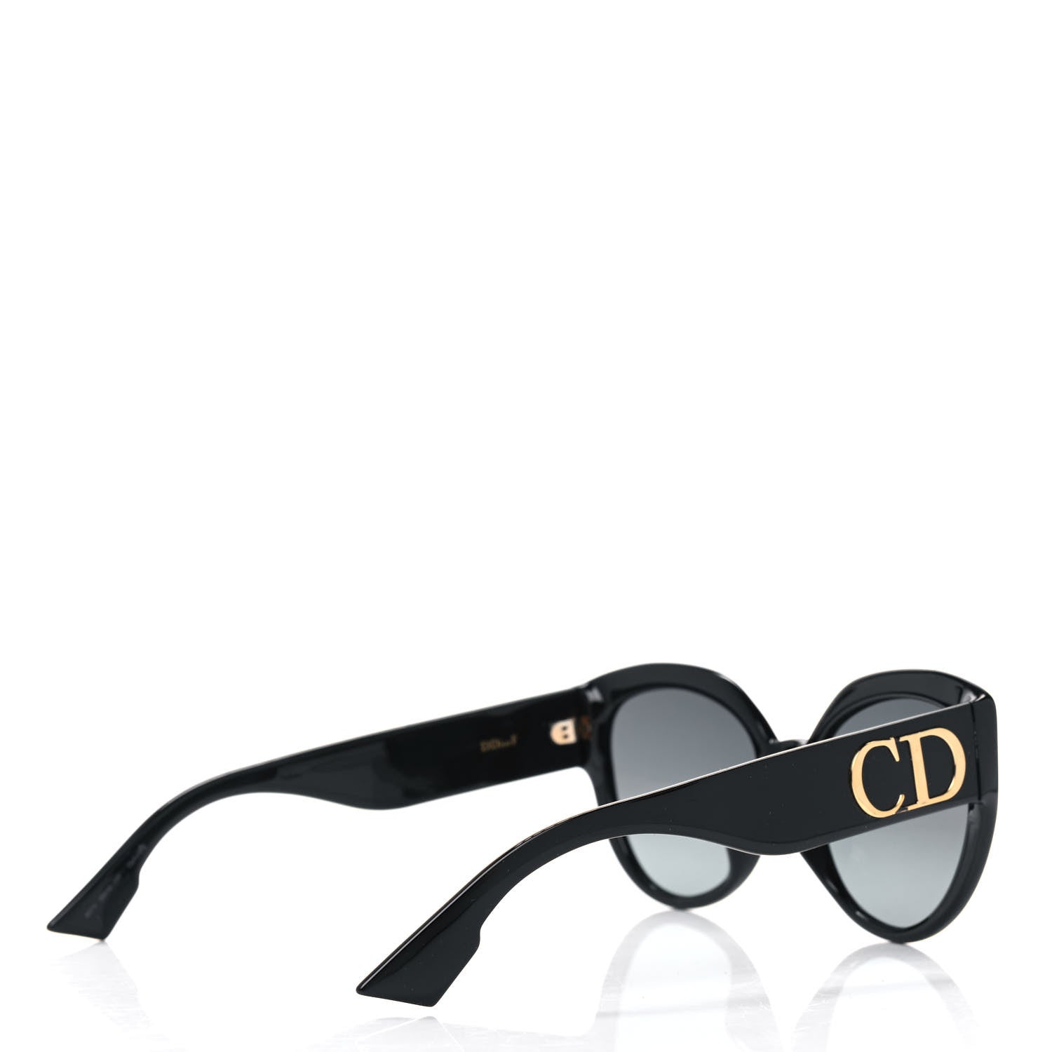 Christian Dior Acetate DDior Cat Eye Sunglasses Black 4 of 4