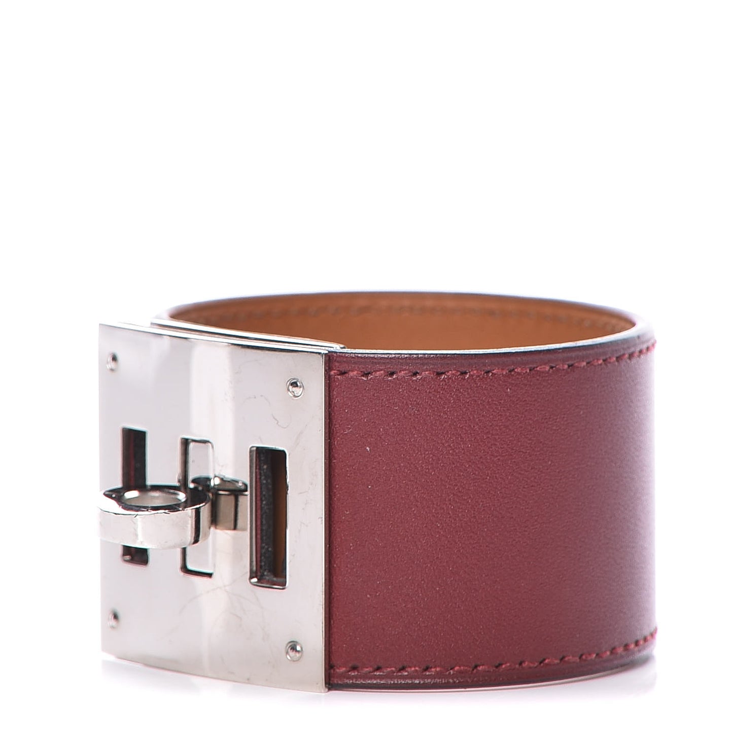 Swift Kelly Dog Bracelet Rouge H