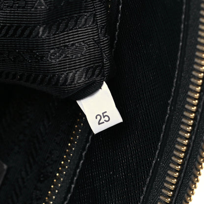 Prada Saffiano Medium Galleria Double Zip Tote Black 7 of 9