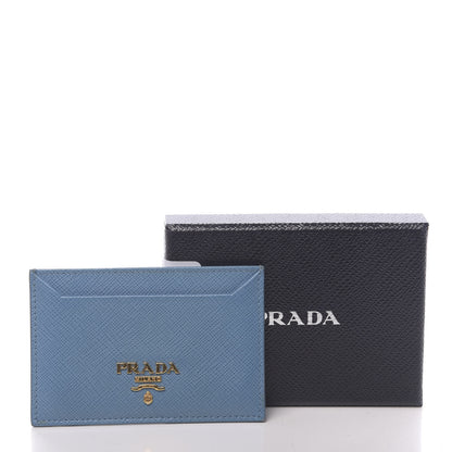 Prada Saffiano Metal Card Case Astrale 8 of 8