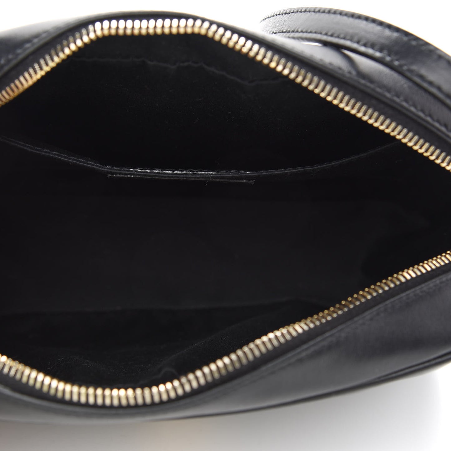 Calfskin Matelasse Monogram Lou Camera Bag Black