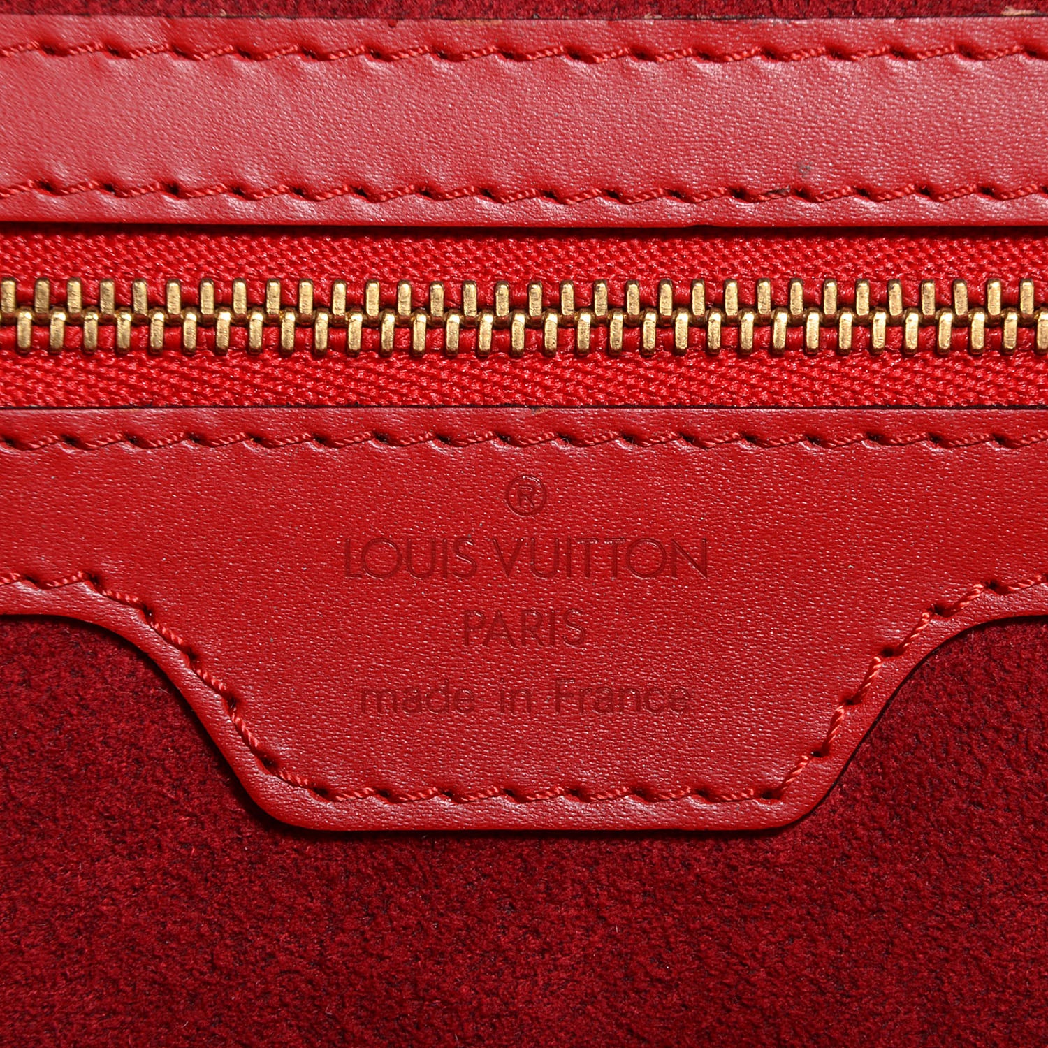 Louis Vuitton Epi Lussac Rouge 6 of 7