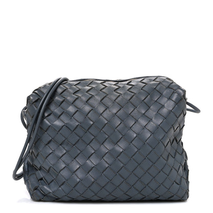 Bottega Veneta Nappa Intrecciato Medium Loop Camera Bag Grey 1 of 10