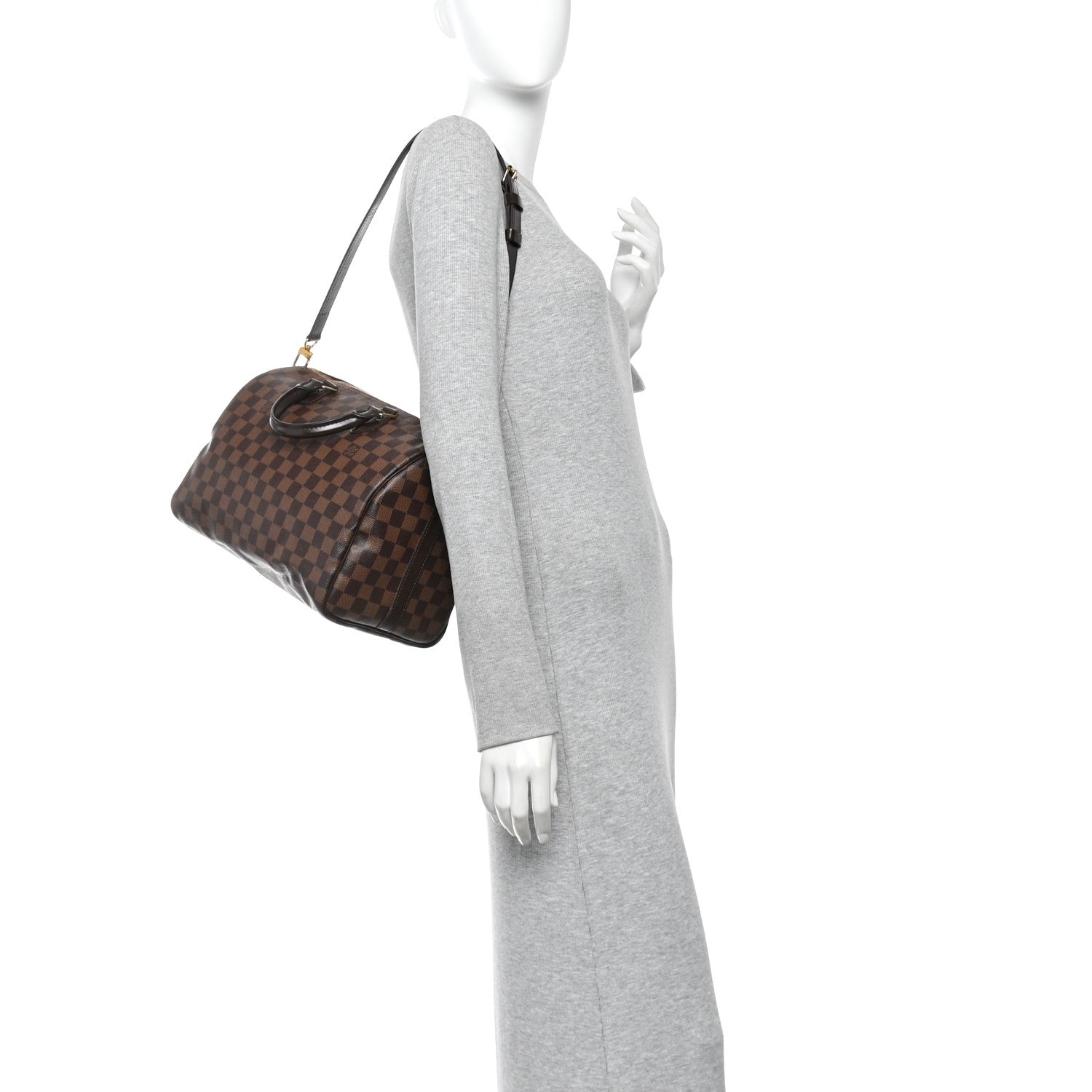 Louis Vuitton Damier Ebene Speedy Bandouliere 30 2 of 11