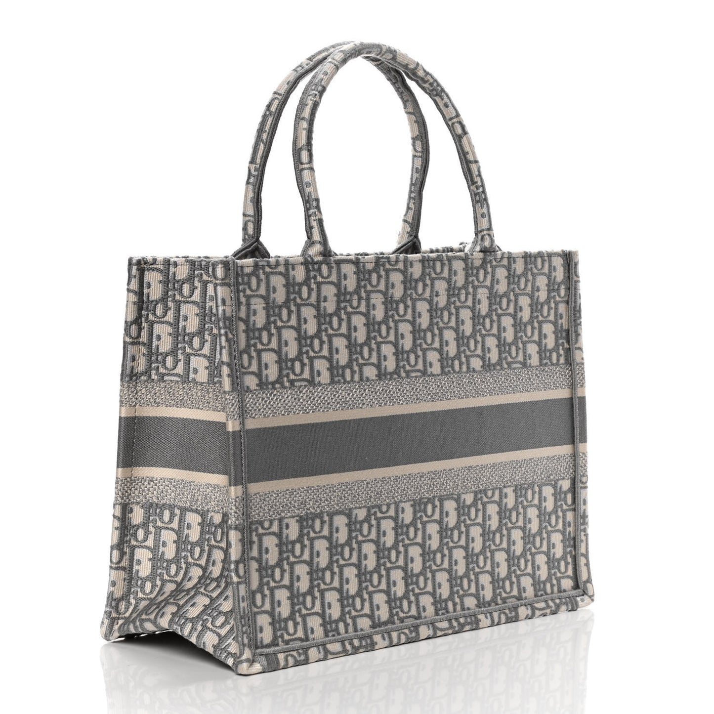 Oblique Medium Book Tote Grey