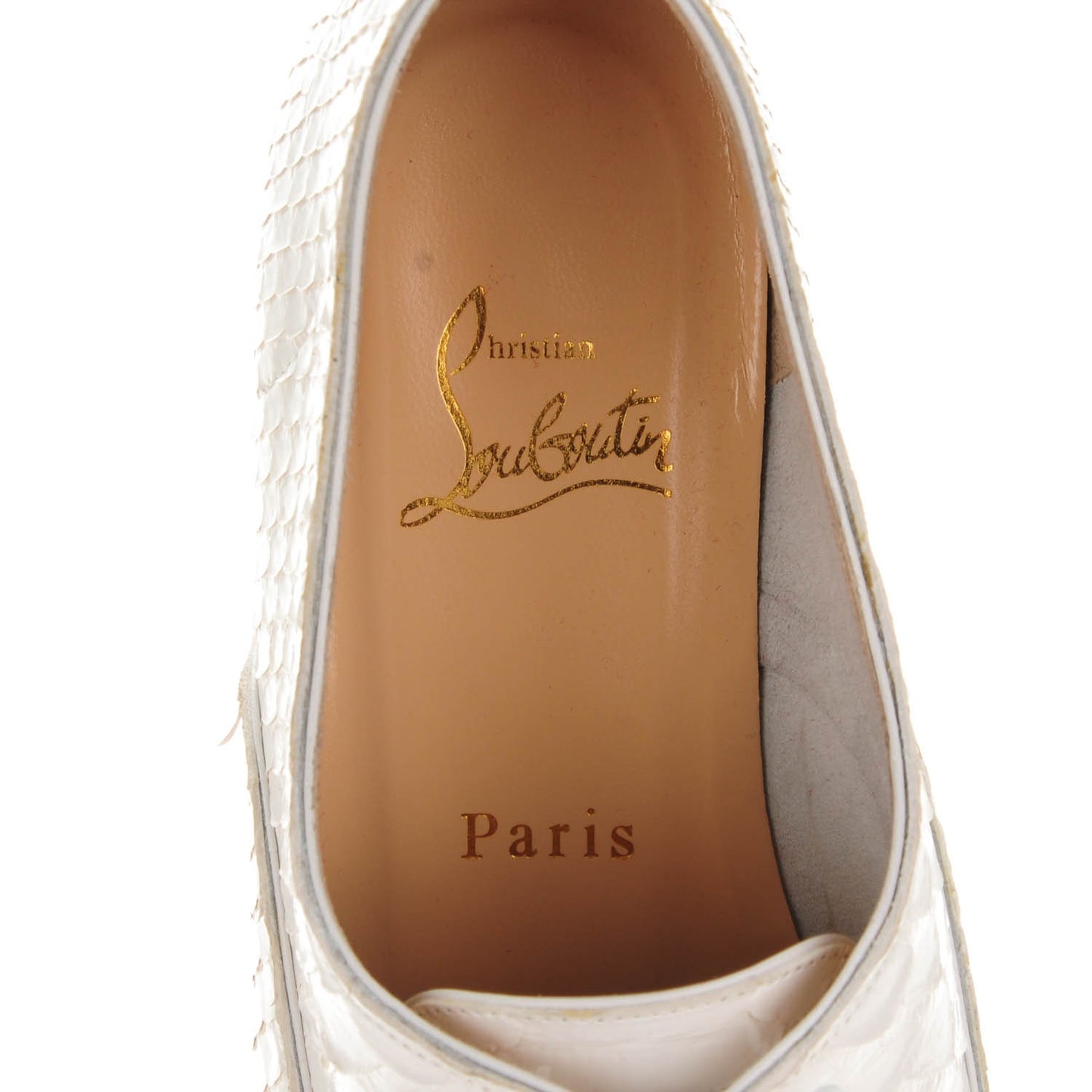 Python Crystal Kid Fred Flats 38 Glacier