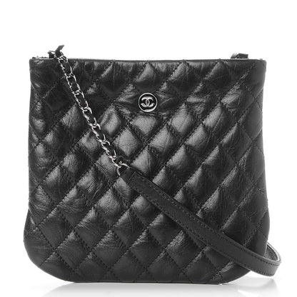 Chanel Quilted Lambskin Crossbody Bag Black 1 of 10