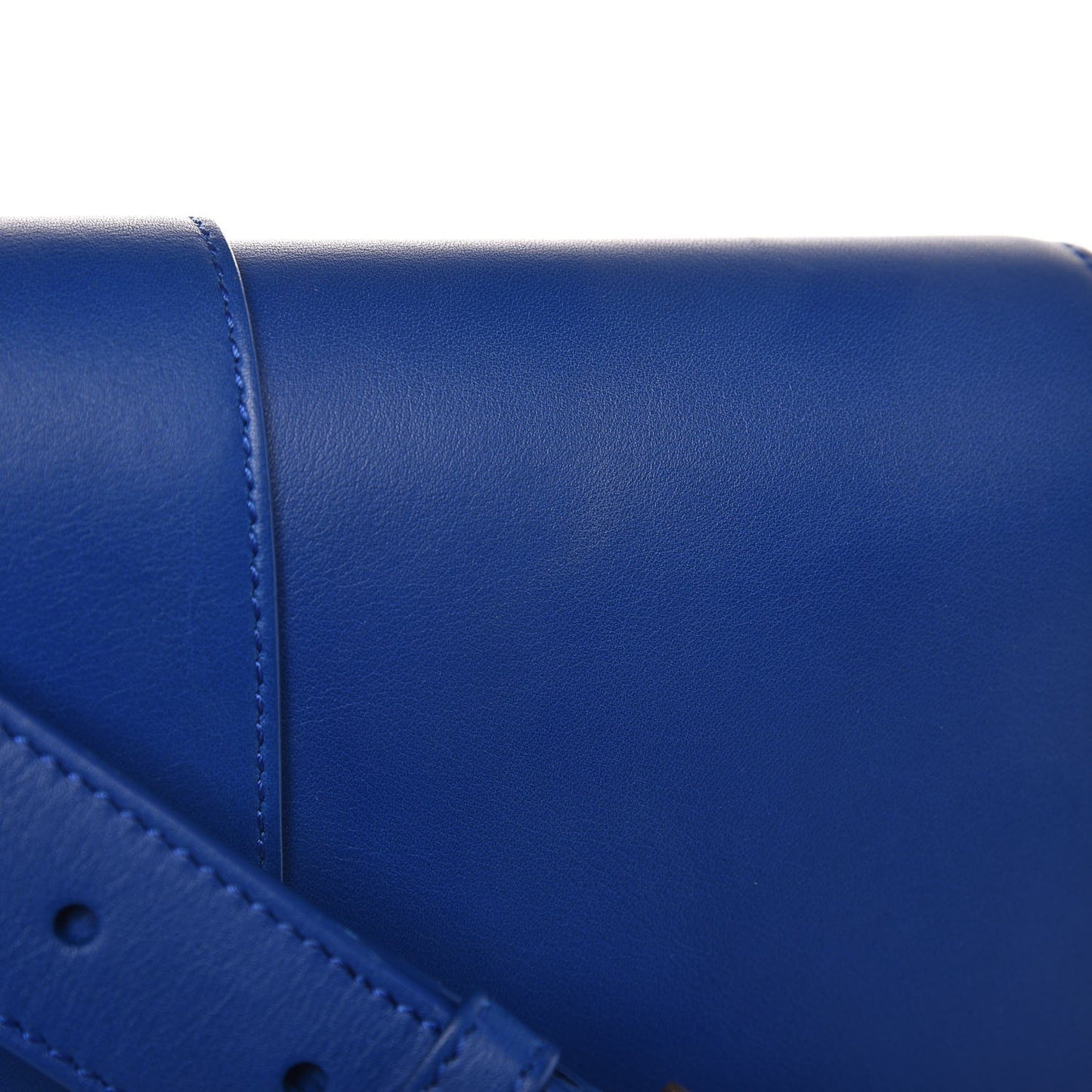 Calfskin Classic Y Satchel Royal Blue