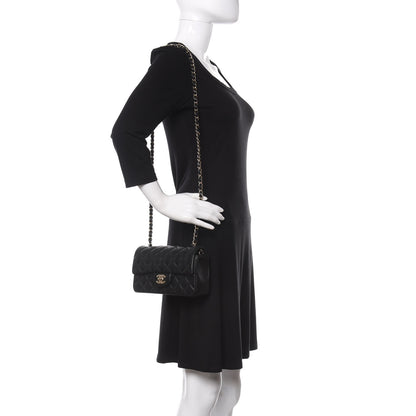 Chanel Lambskin Quilted Mini Rectangular Flap Black 2 of 11
