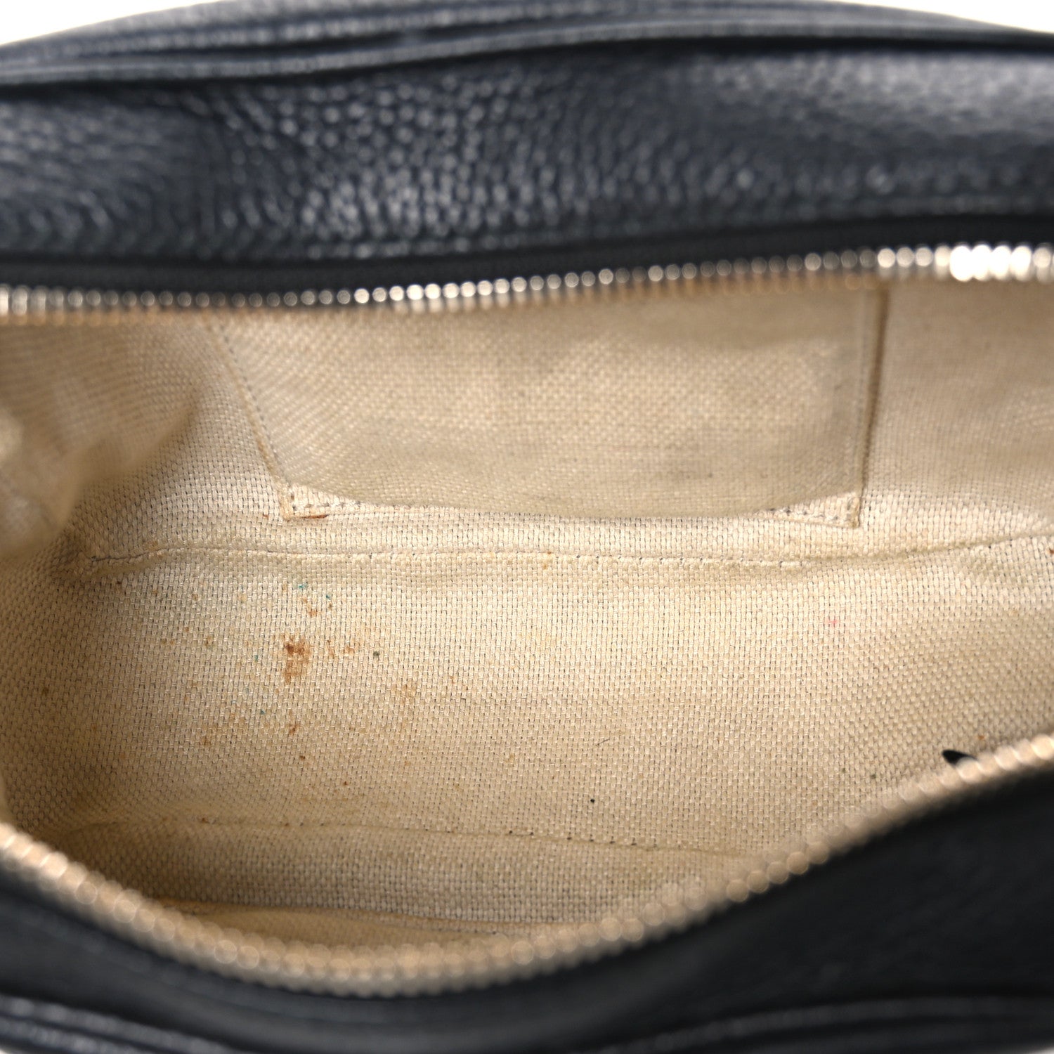 Gucci Pebbled Calfskin Small Soho Disco Bag Black 5 of 13