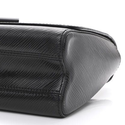 Louis Vuitton Epi Twist Shoulder Bag MM Matte Black 10 of 10