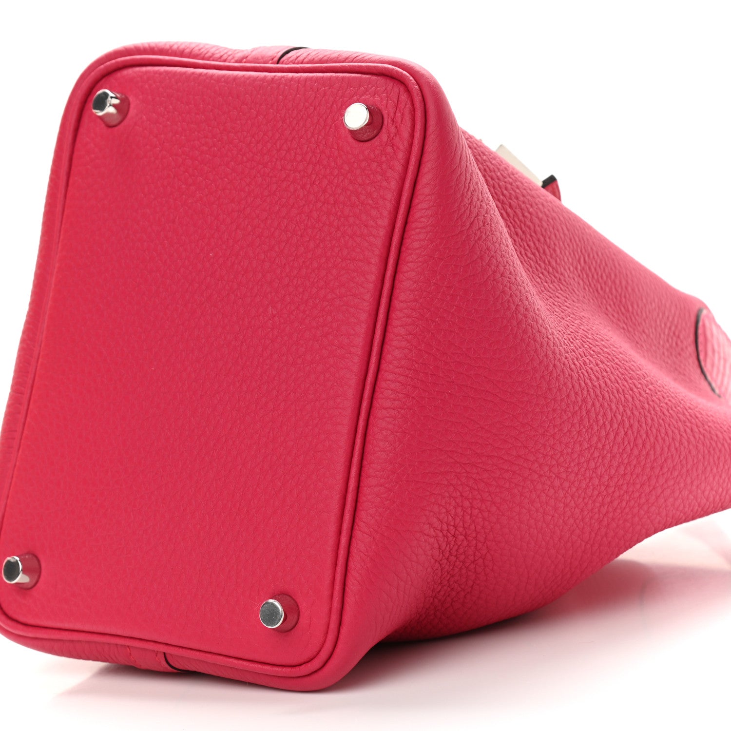 Hermes Taurillon Clemence Matte Alligator Picotin Lock Touch 18 PM Rose Mexico 10 of 12