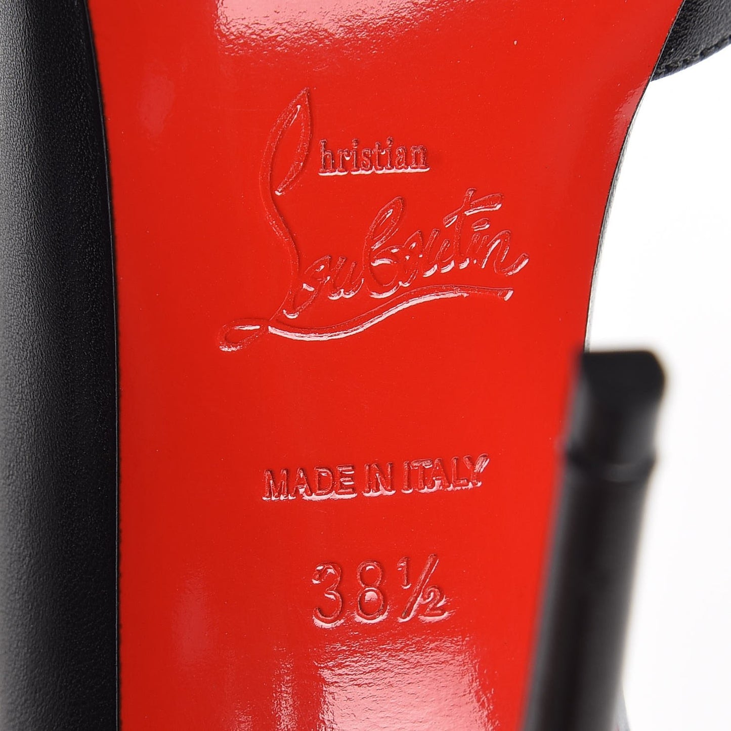Shiny Nappa Iriza 100 Pumps 38.5 Black