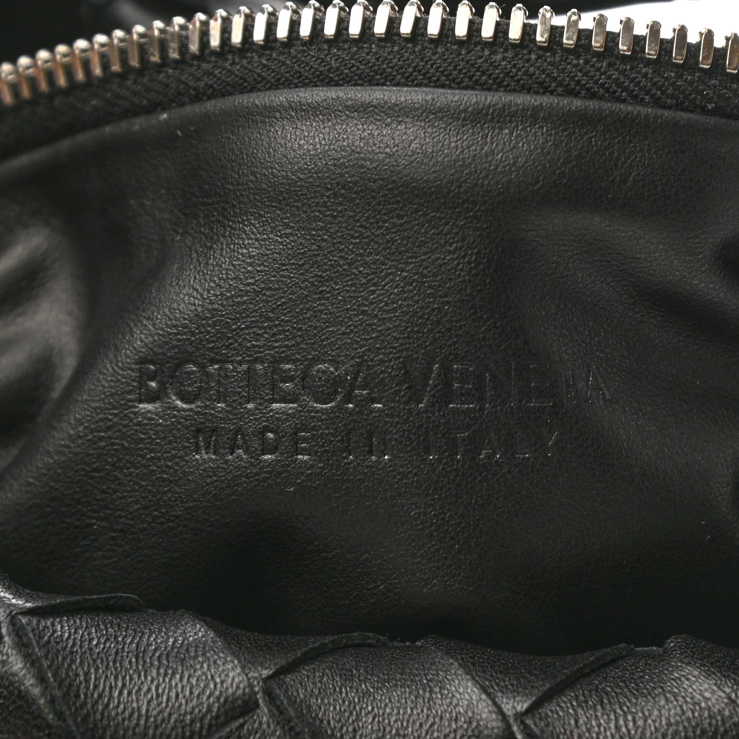 Nappa Intrecciato Mini Jodie Black
