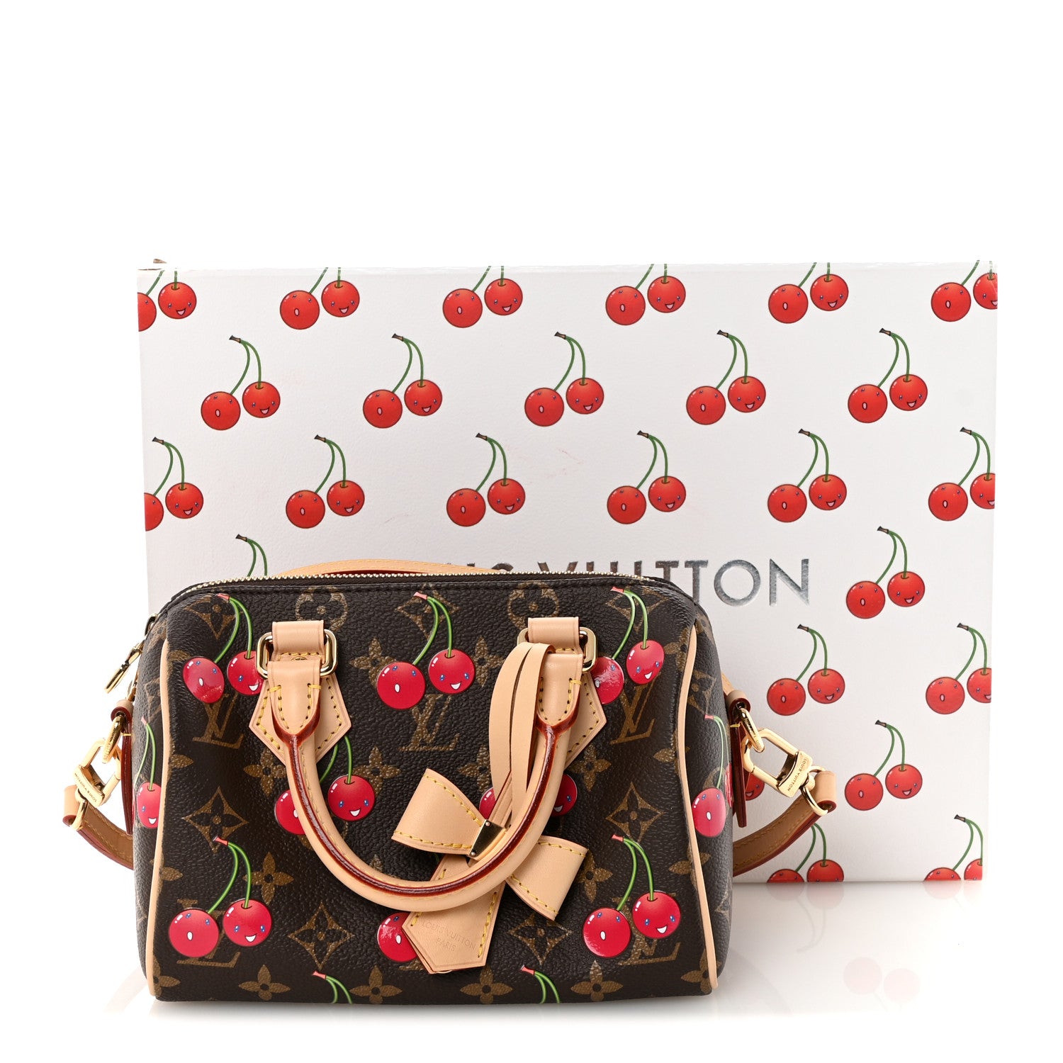 Louis Vuitton LV X TM Monogram Cerises Speedy Bandouliere 20 10 of 10