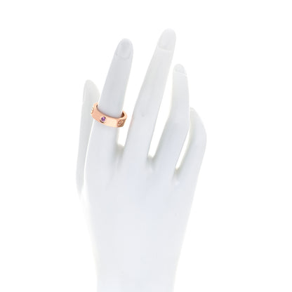 Cartier 18K Pink Gold Pink Sapphire 5.5mm LOVE Ring 54 6.75 2 of 4