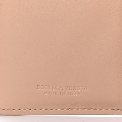 Bottega Veneta Nappa Intrecciato Continental Snap Wallet Dusty Rose 6 of 15