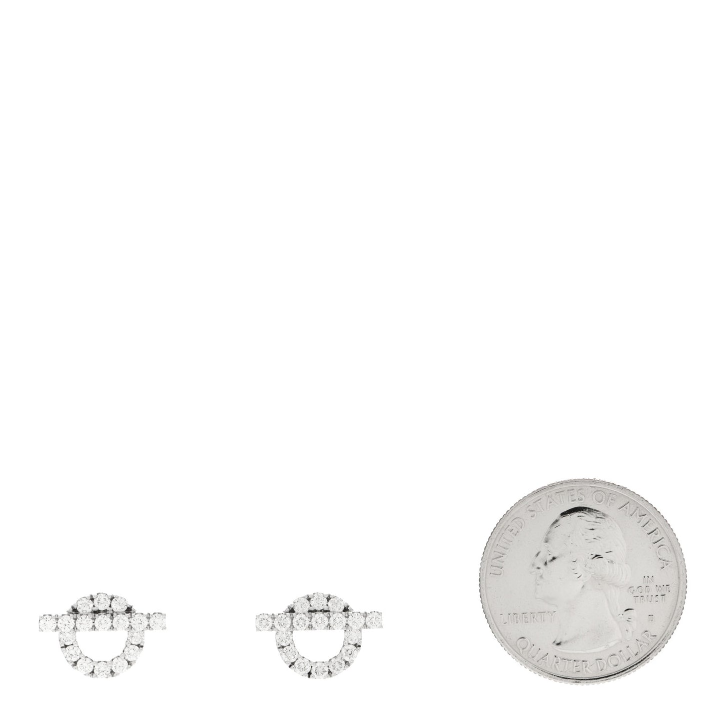 18K White Gold Diamond Finesse Earrings