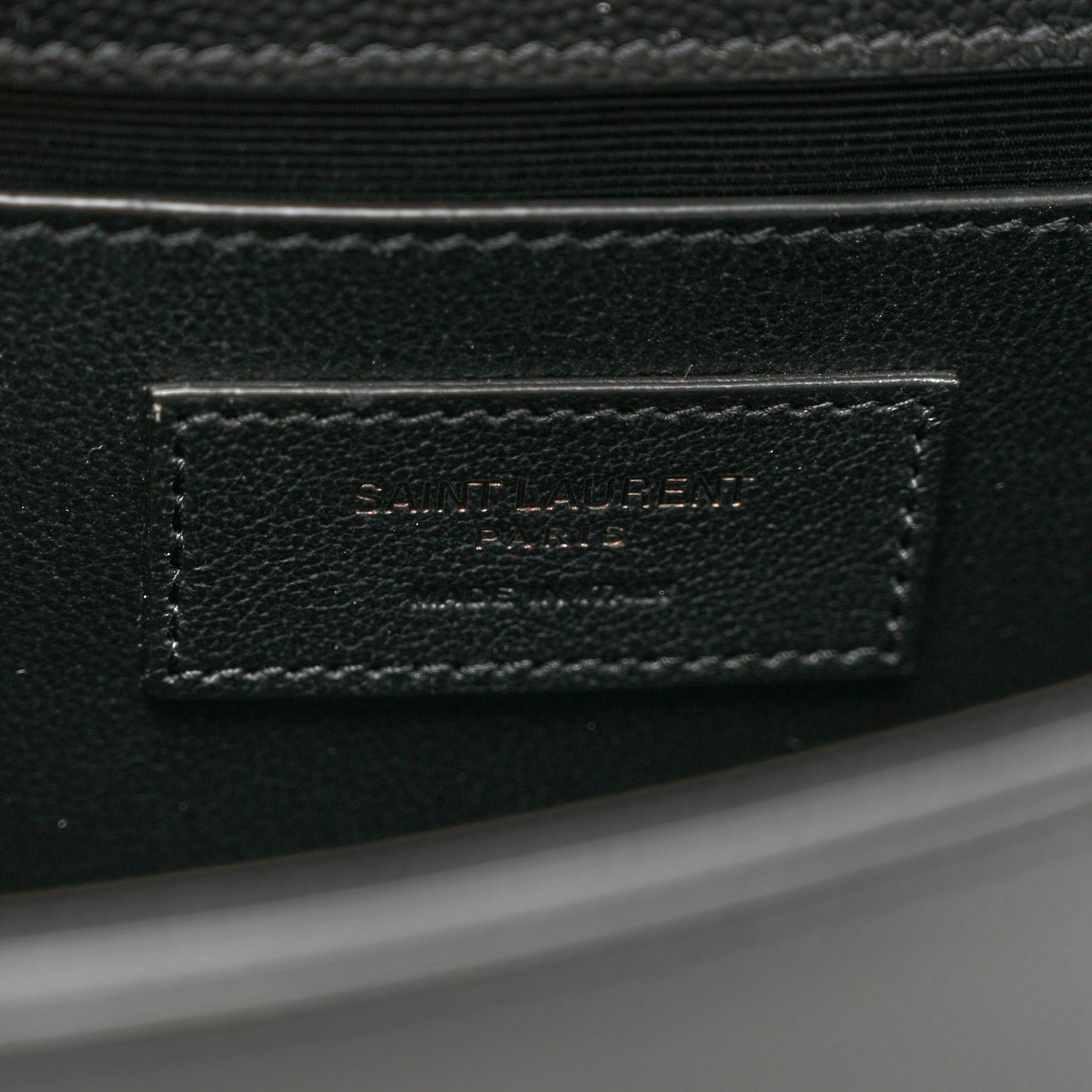 Grain De Poudre Small Monogram Kate Satchel Black