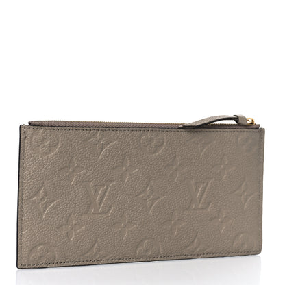 Louis Vuitton Empreinte Felicie Chain Wallet Zippered Insert Tourterelle 3 of 8